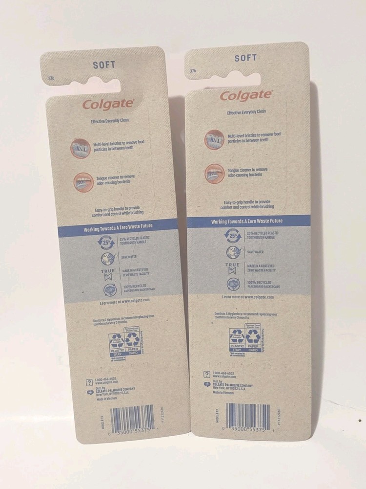 colgate toothbrush soft Pack 2 Pic Total 6