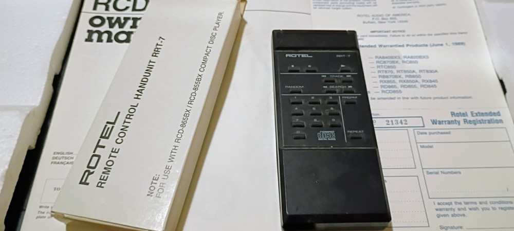 Rotel RCD-865BX CD Player