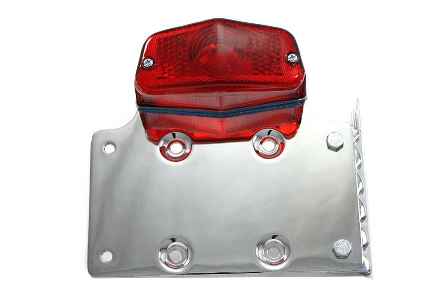 Chrome Side Mount Tail Lamp Kit for Harley-Davidson
