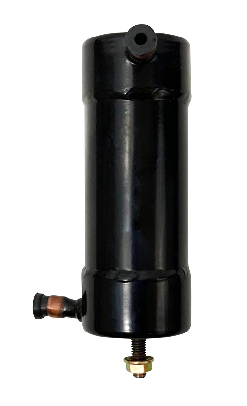 Refrigeration Receiver -50009-3/8"ODF-2LBS-2"Diam or 3" Diam w/connector -7"L