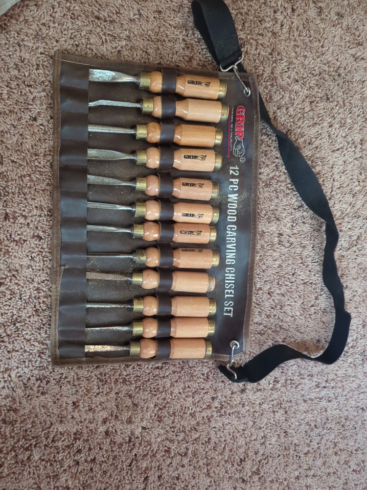 MASTERGRIP 12 PIECE CARVING CHISEL SET