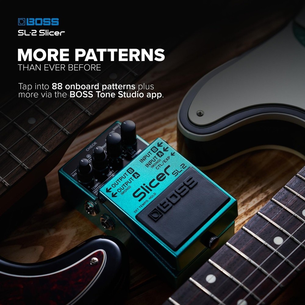 Boss SL-2 Slicer Audio Pattern Processor Pedal