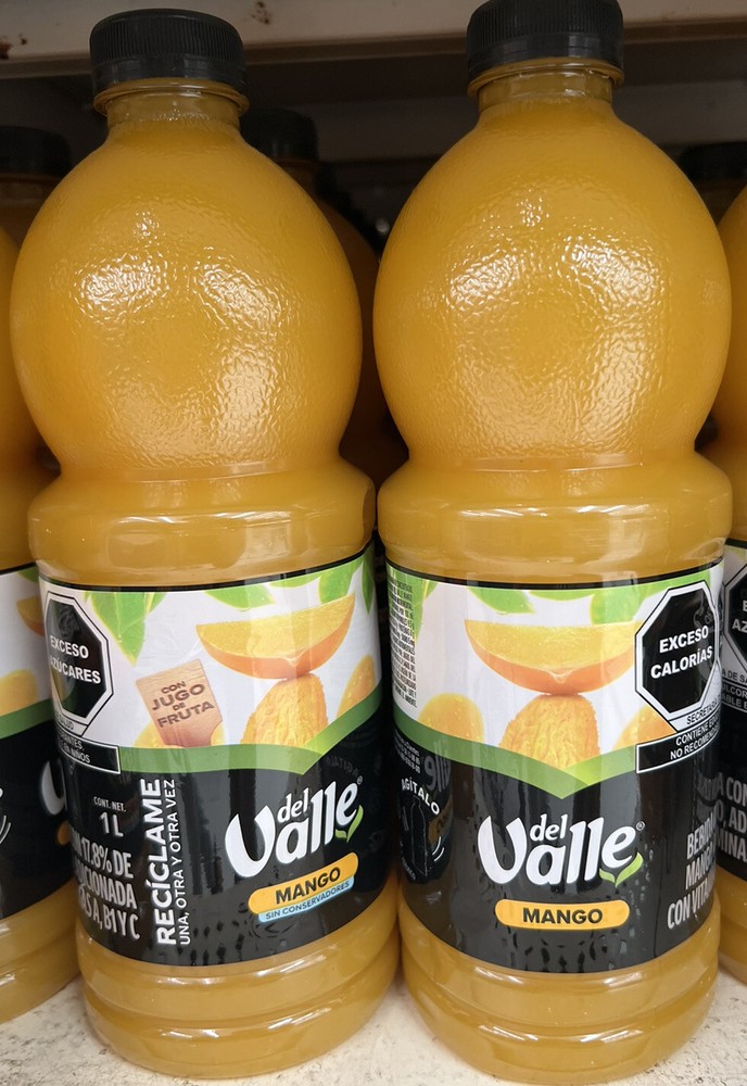 2 Pack Del Valle Mango Juice 1L