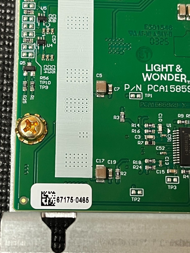 Light & Wonder Gaming PCB PCA158596 Replacement Board