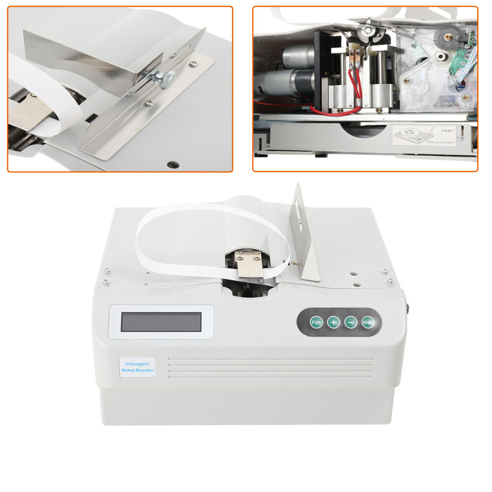 Automatic Money Bundle Machine 2sec/Once Intelligent Banknote Binding Machine