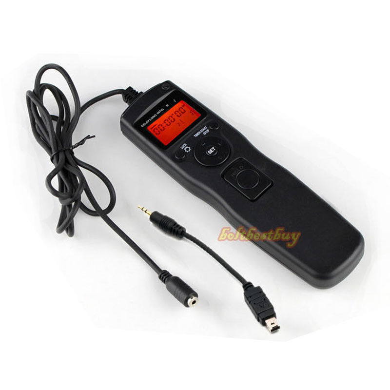 Multi Interval Digital Timer LCD Remote Shutter Release For Nikon D90 D5000 DSLR
