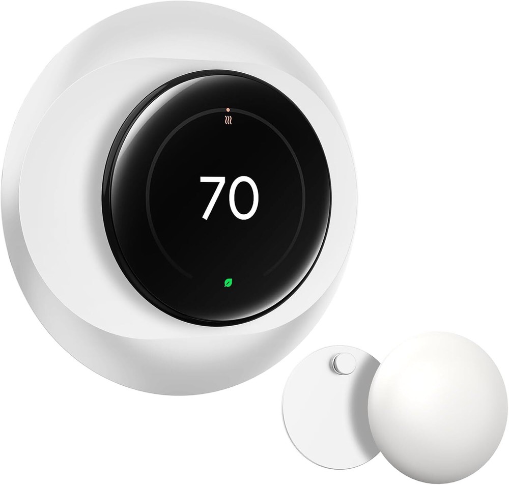 Wall Plate Cover for Google Nest Learning Thermostat 4th Gen Practical Trim Kit