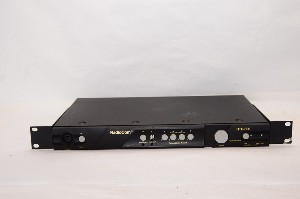 TELEX RADIOCOM BTR-300 Wireless Intercom Base Station *Missing Button*