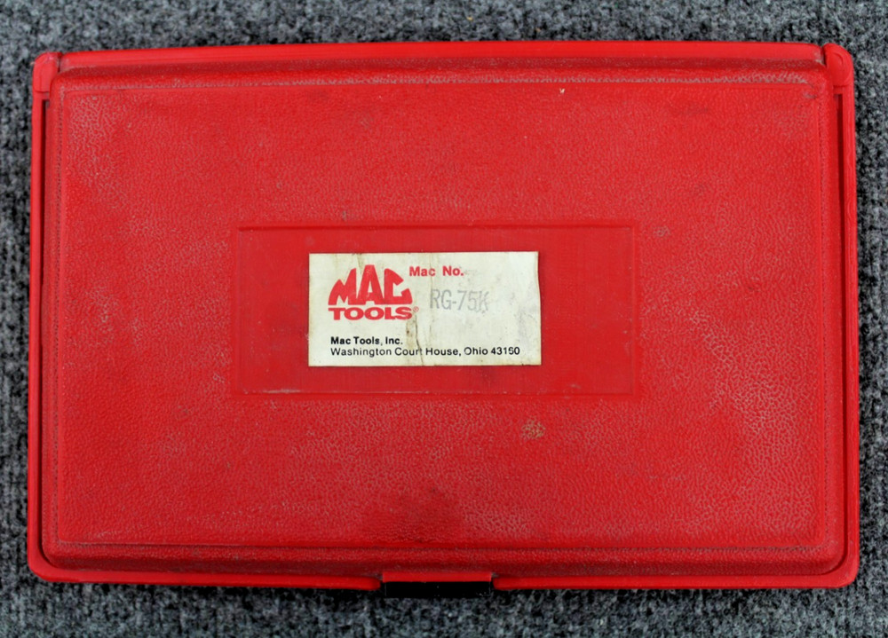 Mac Tools RG-75K Plastic Rivet Setter Kit- Missing Pieces (Preowned)