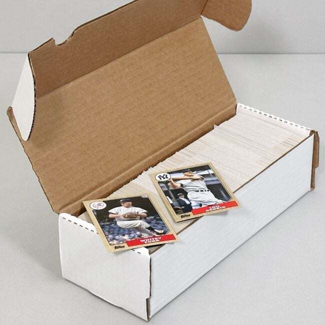 25 BCW 550 Count Card Storage Boxes