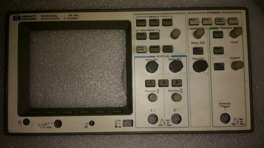 Front Panel for HP-54600A