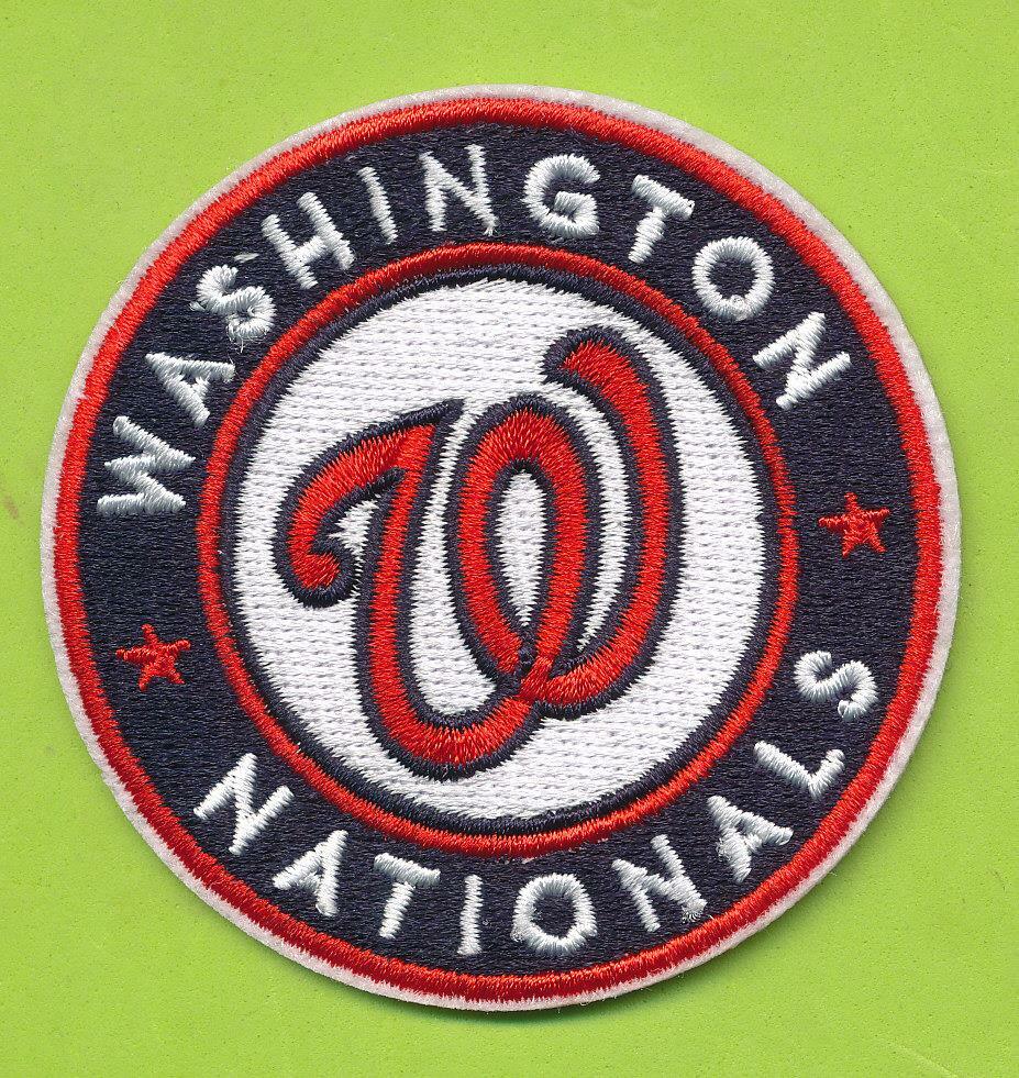 Embroidered Iron On Patch ~ Washington Nationals