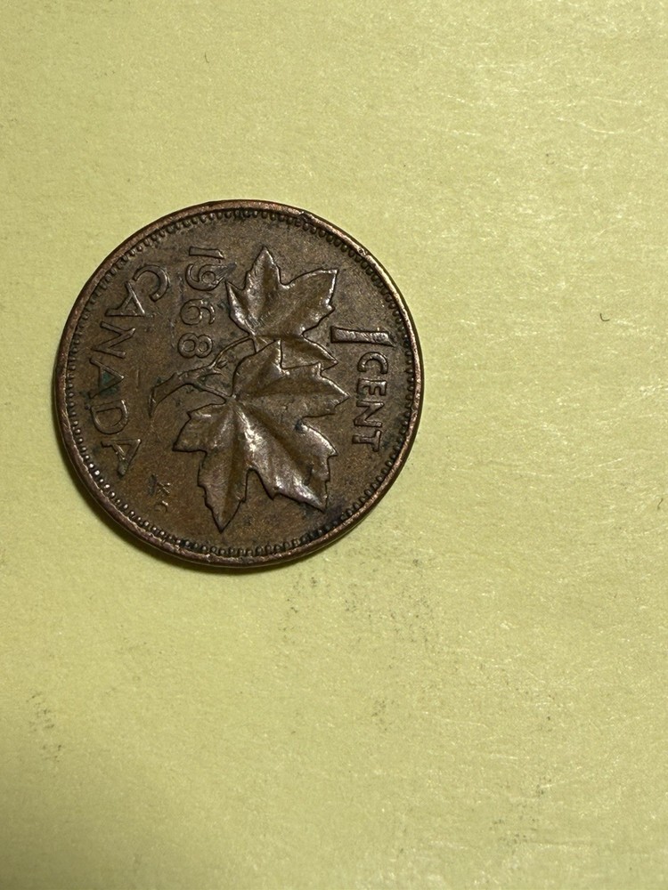 1968 Canada One Cent-Circulated