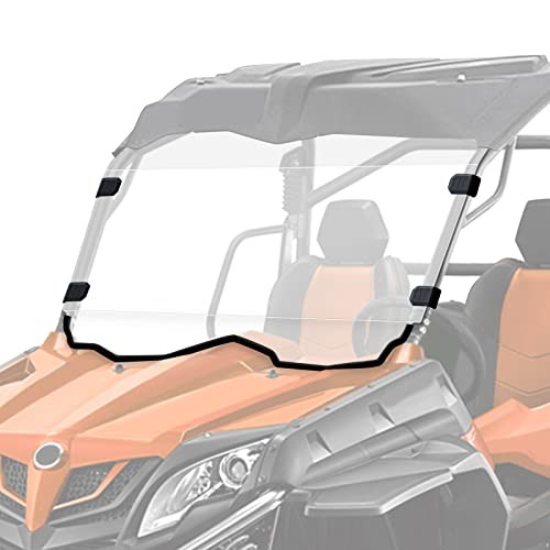 Scratch-Resistant UV-Resistant ZForce 800 Full Windshield - Compatible with