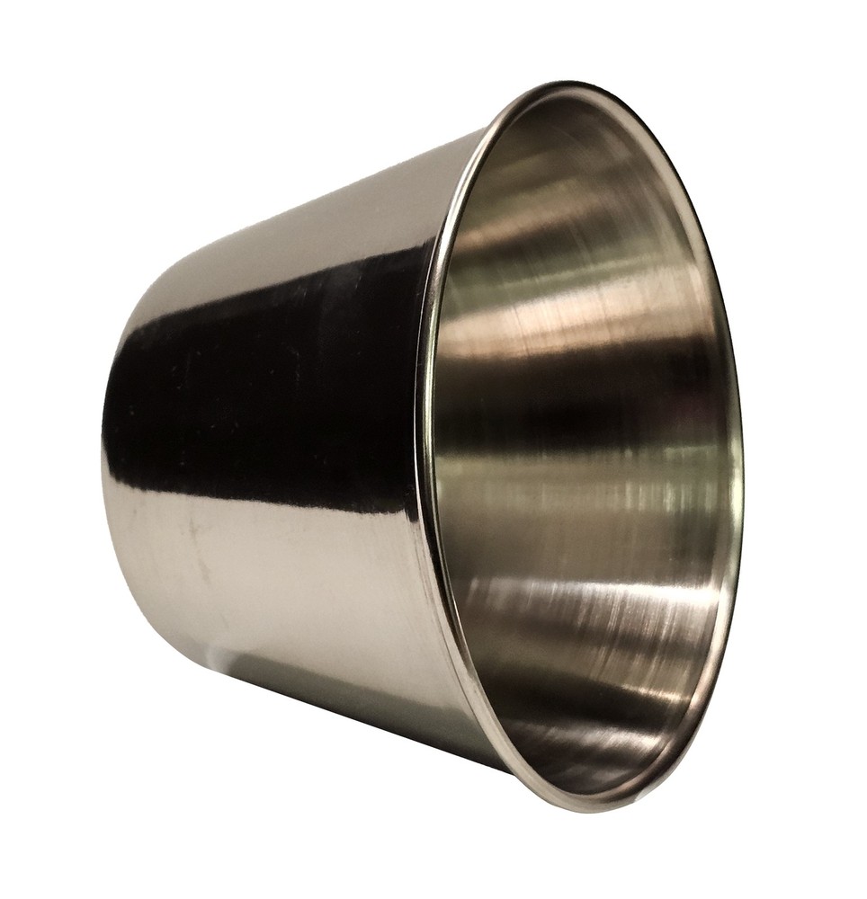 Home Brew Ohio Stainless Steel Sauce Cup 10cm (Ramekin) 3 Pack