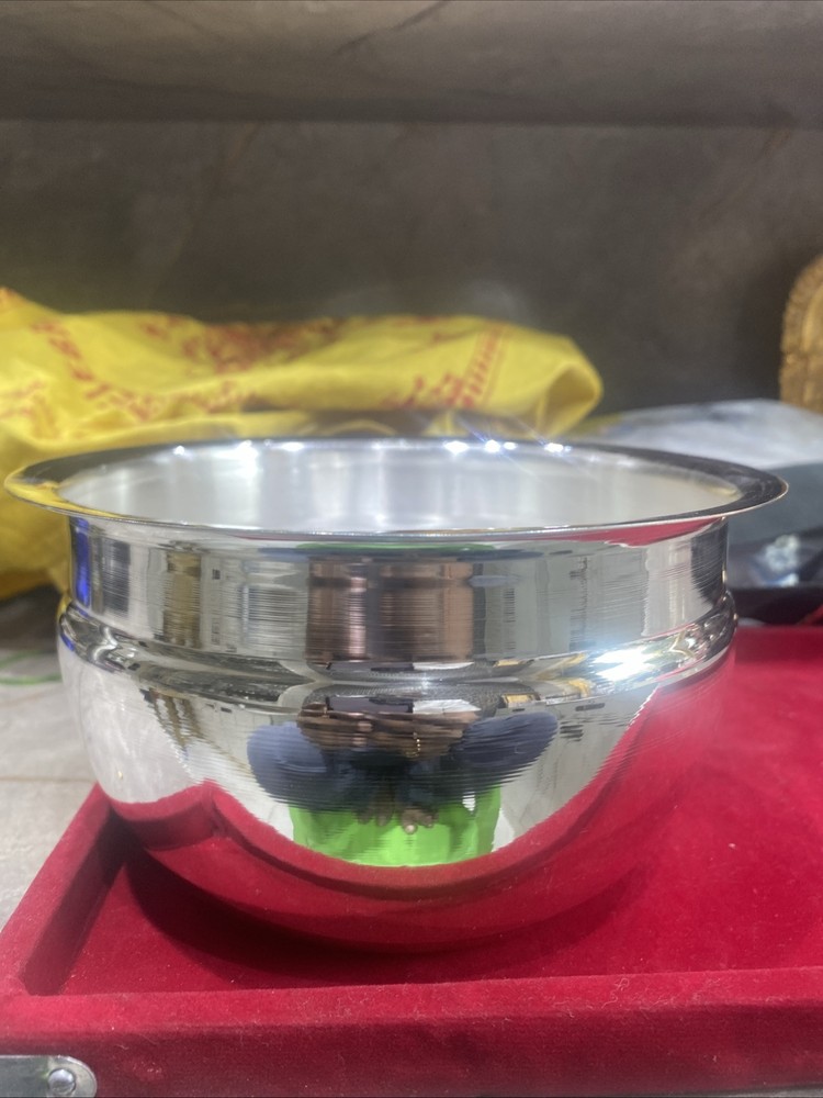 Sterling Silver Plain Bowl Hammerised 275 Gram