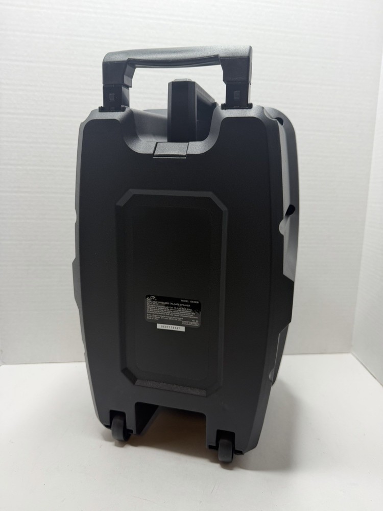 iLive Bluetooth Tailgate Speaker, ISB380B, Black