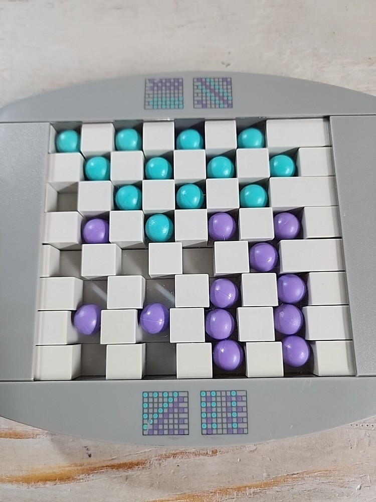 VINTAGE Switchback Game Marble Puzzle Challenges Binary Arts 1994 Complete