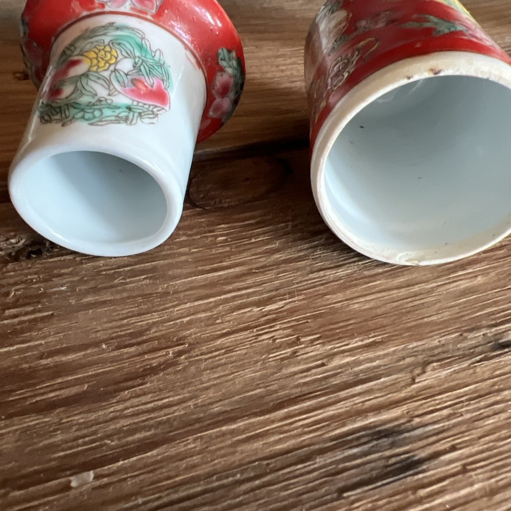 Oriental Match Stick Holder, Vintage