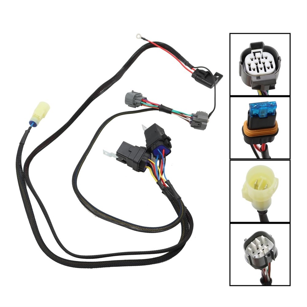 Bypass Angle Sensor Shift Motor Computer Harness Compatible with Rancher 350 ...