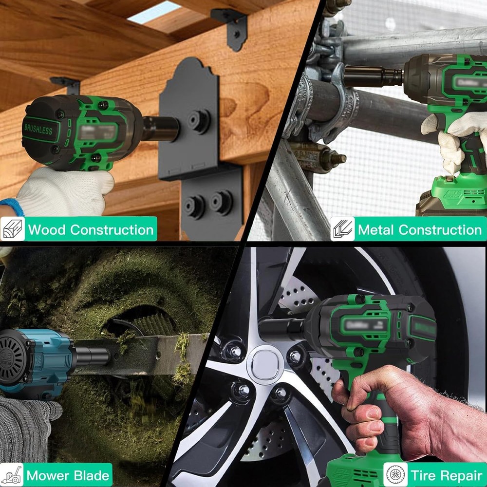 ACEBON Deep Impact Socket Set 1/2 Inch, 10Pcs Drive Master Deep Impact Socket...