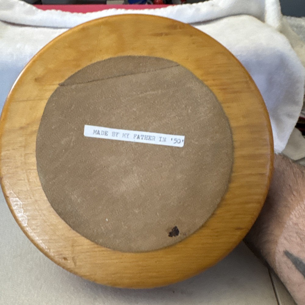 VNT nutcracker bowl set Handmade 1950