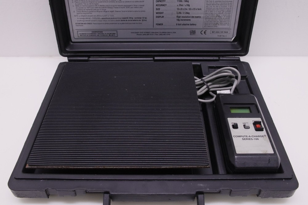 Mac Tools AC9100 Electronic Refrigerant Scale