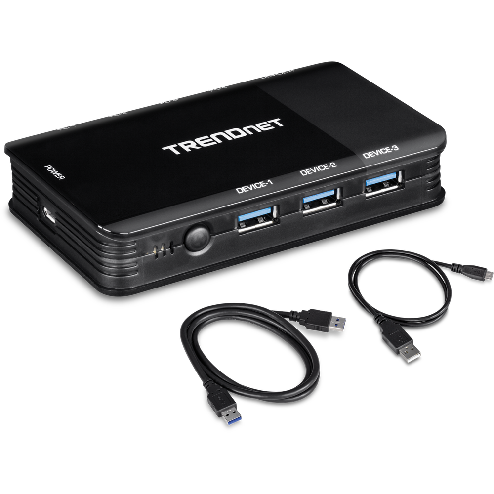 TRENDnet TK-U404 4 Computer 4-Port USB 3.1 Sharing Switch