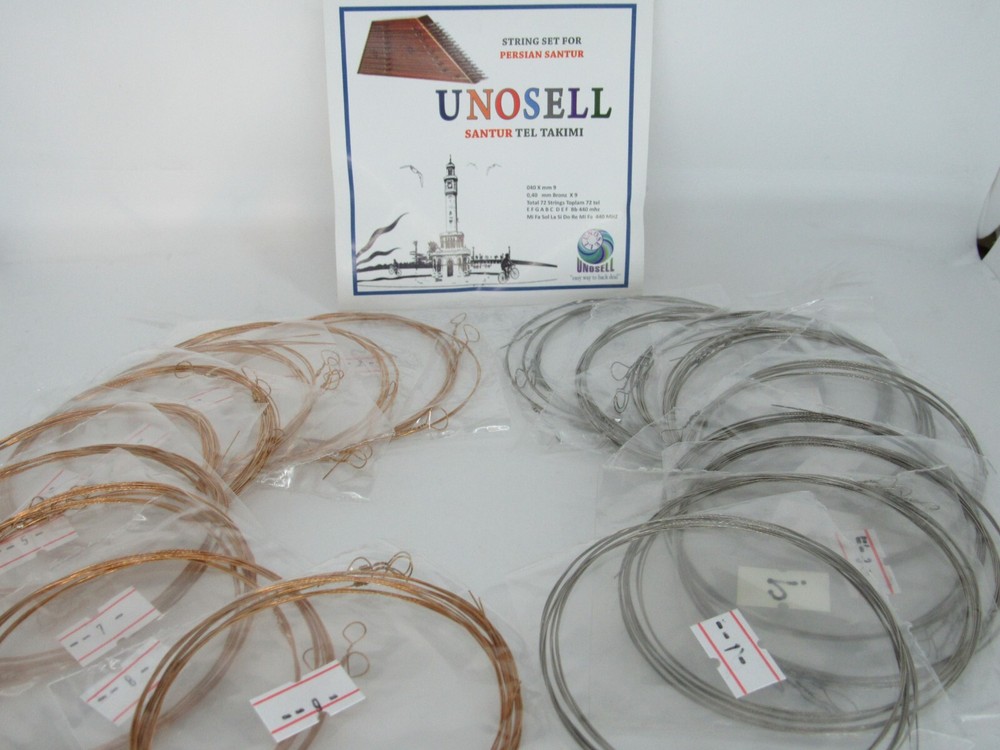 String Set For String Instrument Santur Santoor