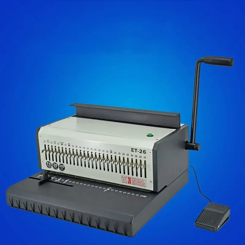 Binding Machine Electric Binding Machine Double Iron Ring Thick Layer Heavy Duty