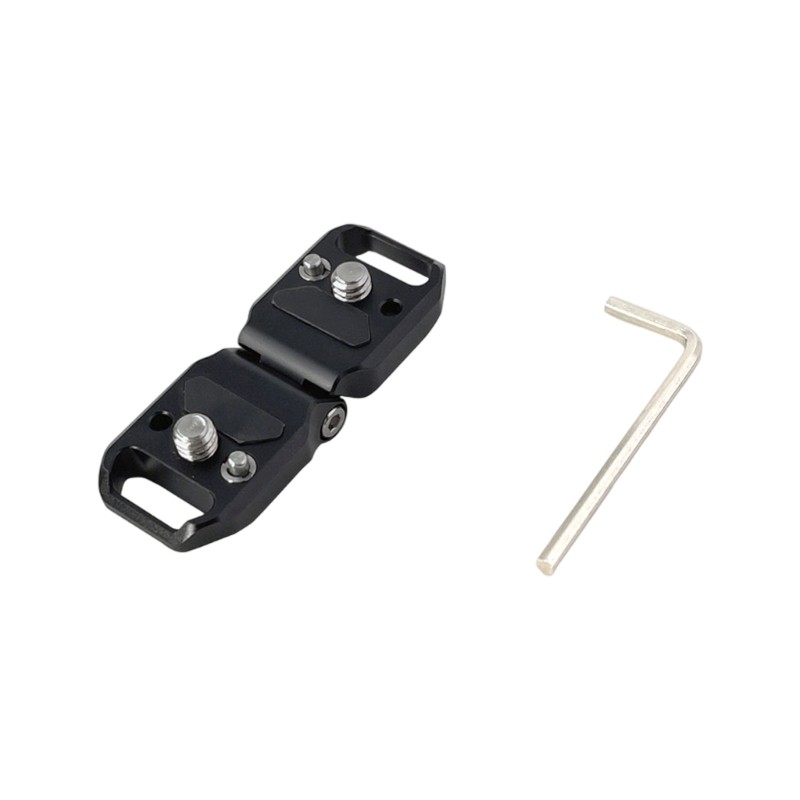 Studio Foldable Mounting Plate 1/4 Thread 3kg Capacity Photography Tool