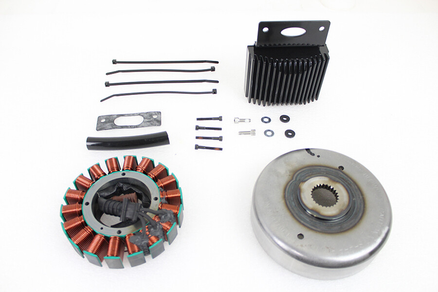 FLT 56 Amp Three Phase Alternator Kit fits Harley Davidson