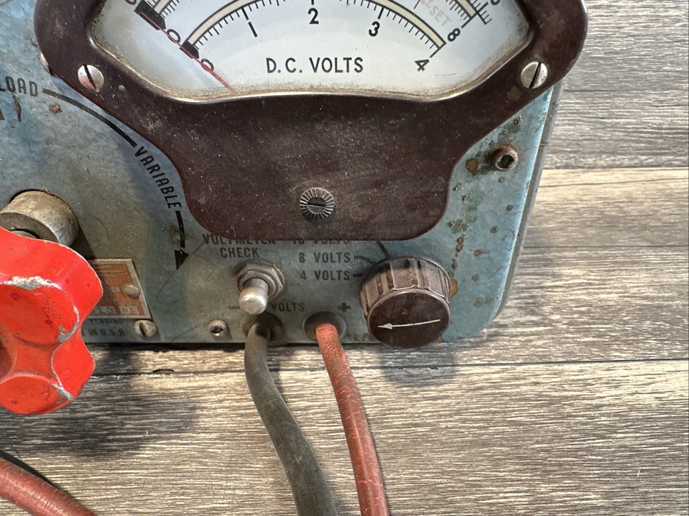 Vintage Sun Amp And Volt Tester Model VAT Untested