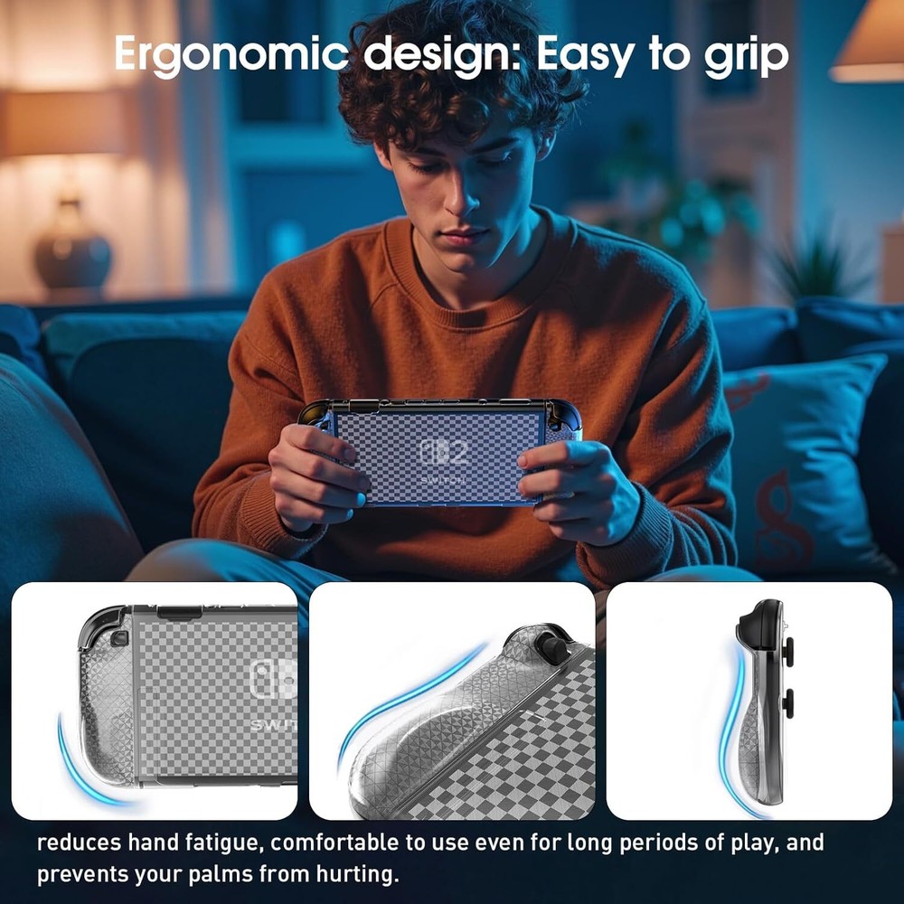 💯Switch 2 Case for Nintendo Switch 2(2025) Switch 2 TPU Protector Case Cover