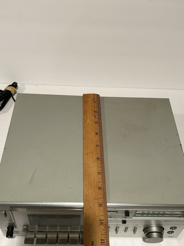 Vintage MCS Modular Component Systems 3530 Stereo Cassette Deck Working