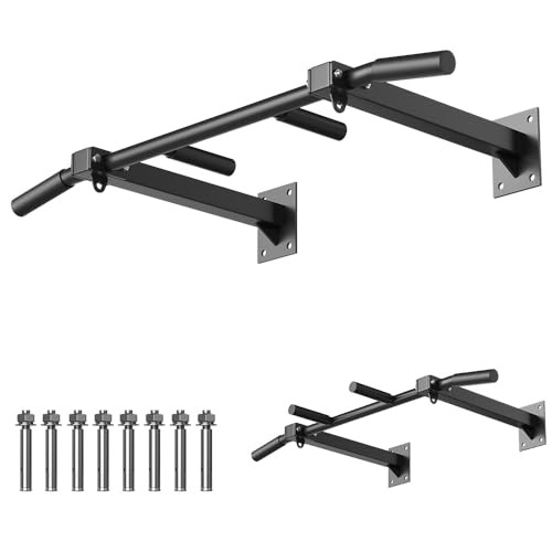 Wall Mount Pull Up Bar, Joist Beam Rafter Mount Pull-up Bar, Ceiling Black5