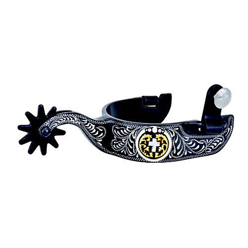 Metalab Cross Concho Spurs