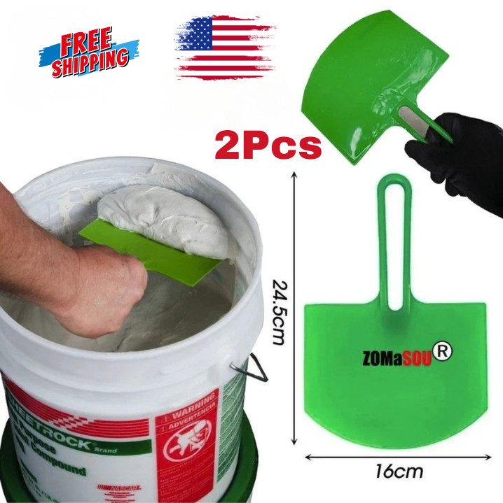 Curved Putty Knife Scraper Spackle Drywall Paint Plaster Patch Tool Construction