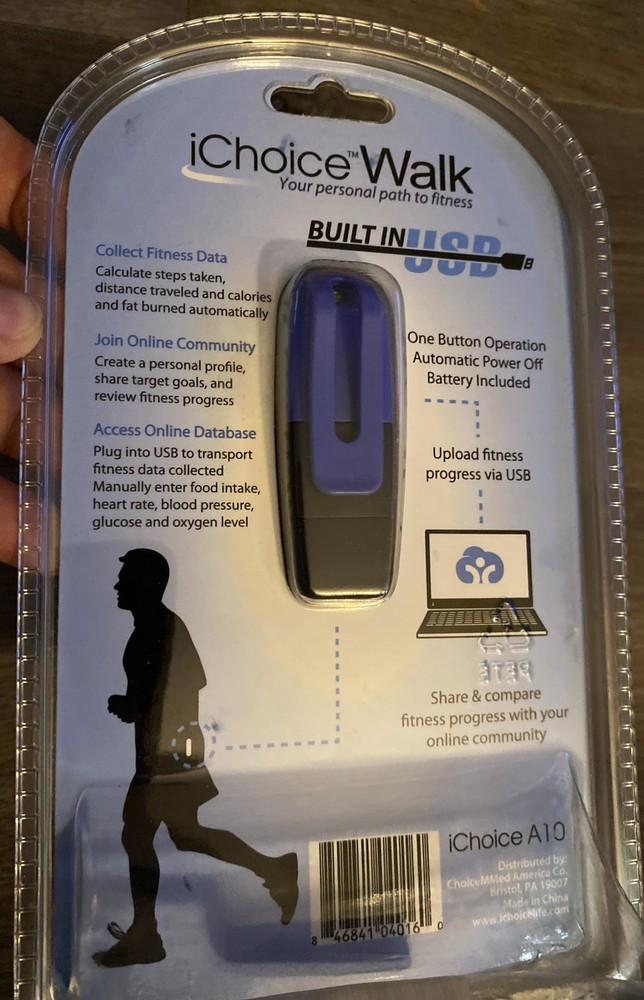 Pedometer Choice Walk Digital Built In USB An Original Solution New In Box