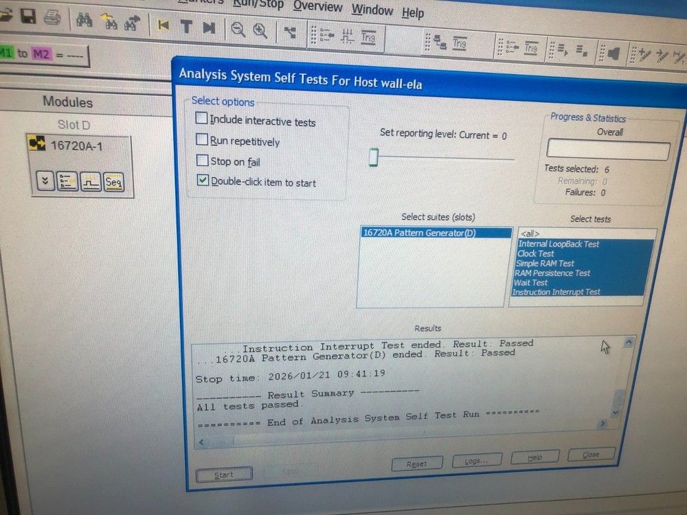Agilent 16720A 300 M Vector/Sec Pattern Generator Module