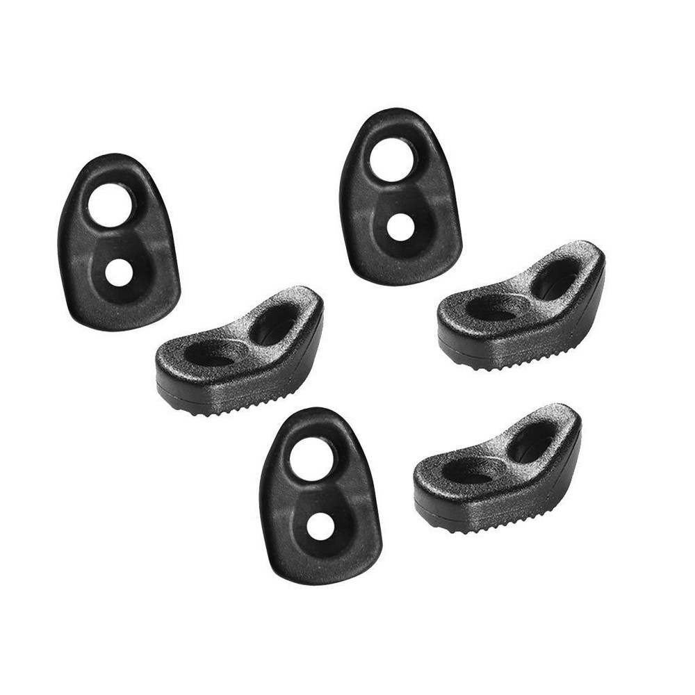 6Pcs Black Kayak D Single Eyelet Tie Down Loop Deck Fitting