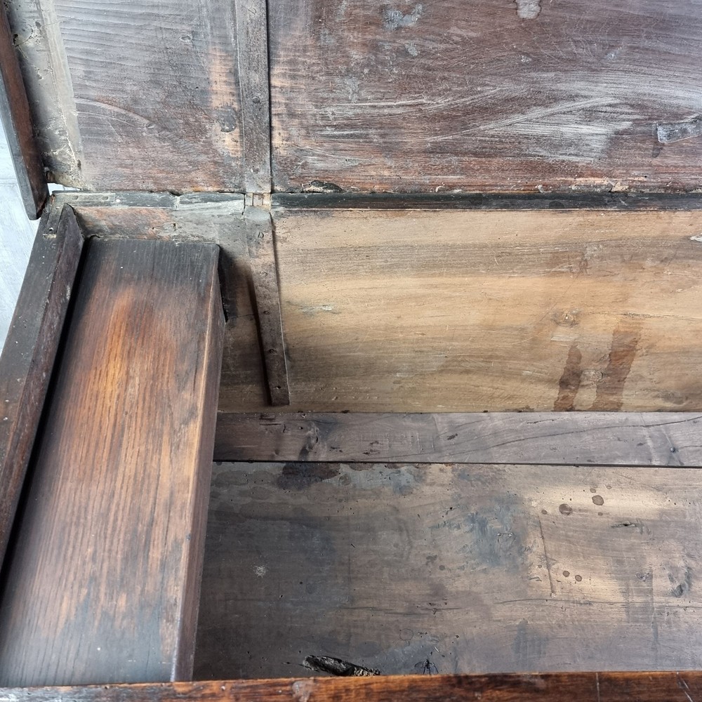 A late 16th - early 17th century Coffer.