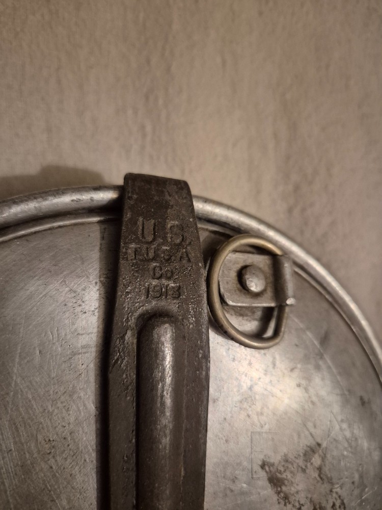 Pre-WW1 US Army Mess Tin - Early Version 1913