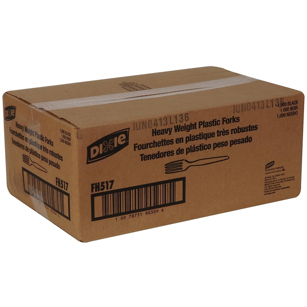 Georgia-Pacific Dixie 7.13 Heavy-Weight Polystyrene Plastic Fork By Gp Pro
