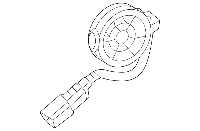Genuine GM Windshield Pillar Speaker 26351490