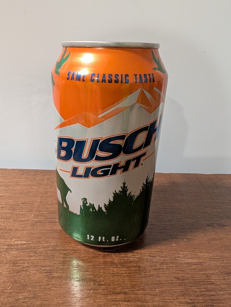 2015 Busch Light Special Edition Can. Bottom Open. Empty