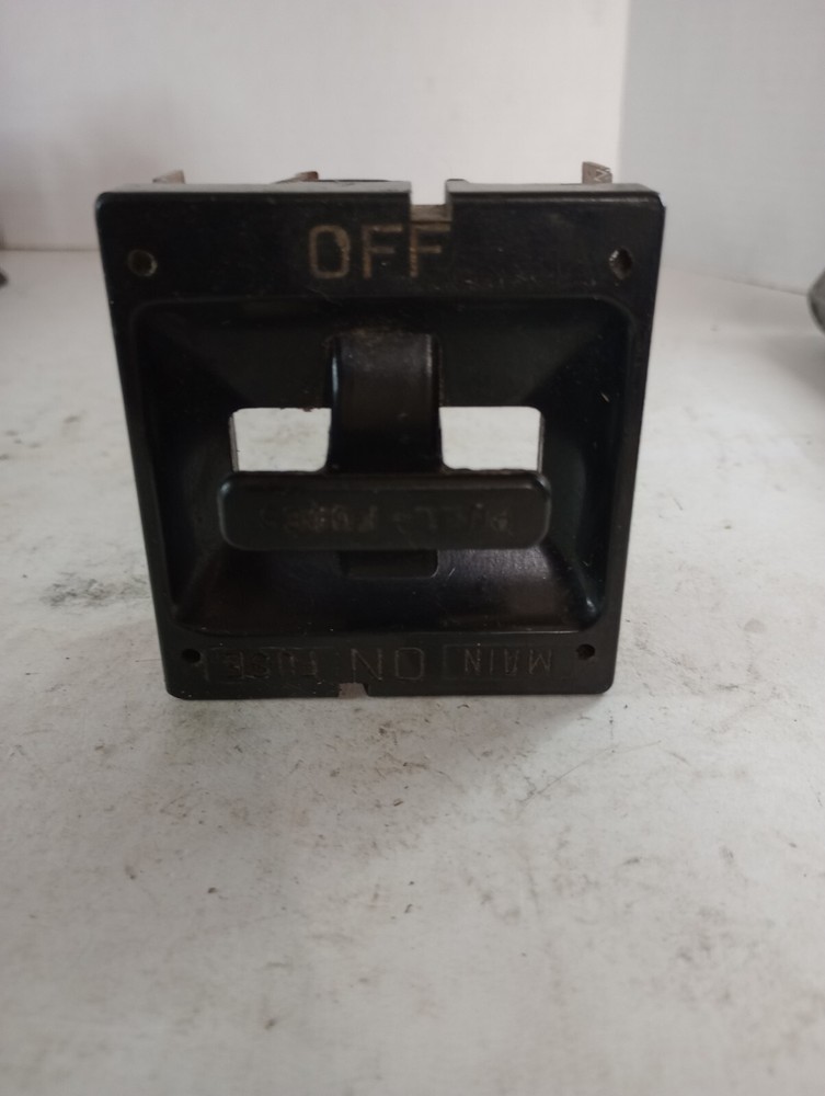 SQ D SQUARE D 60 AMP MAIN FUSE PANEL PULLOUT 33582-S , 33782