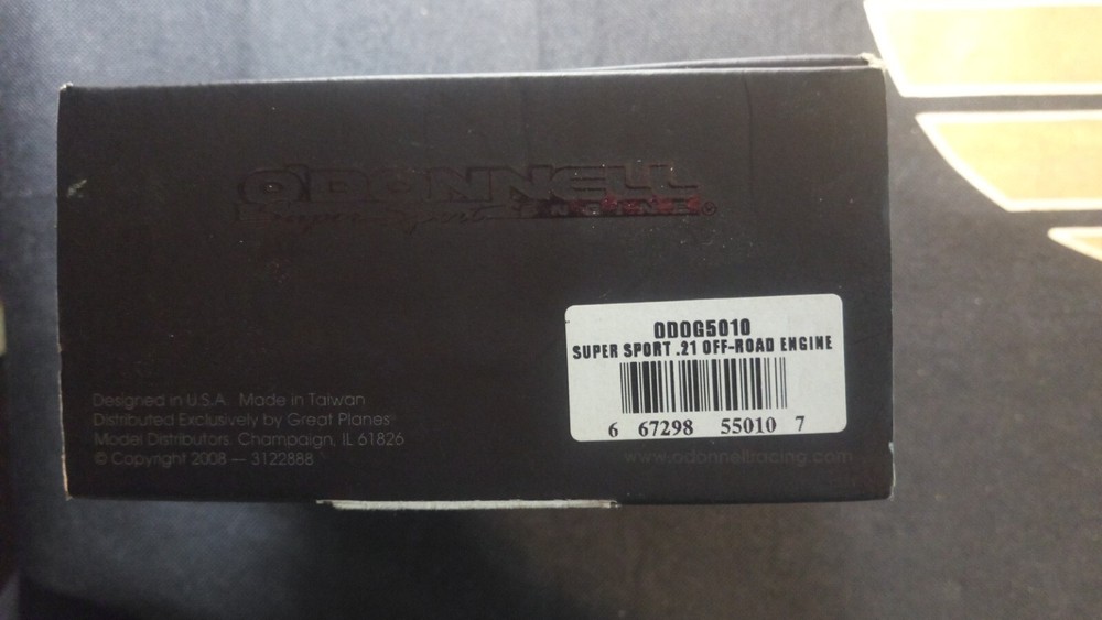 O'Donnell SS .21 Engine - Brand New Engine with Box