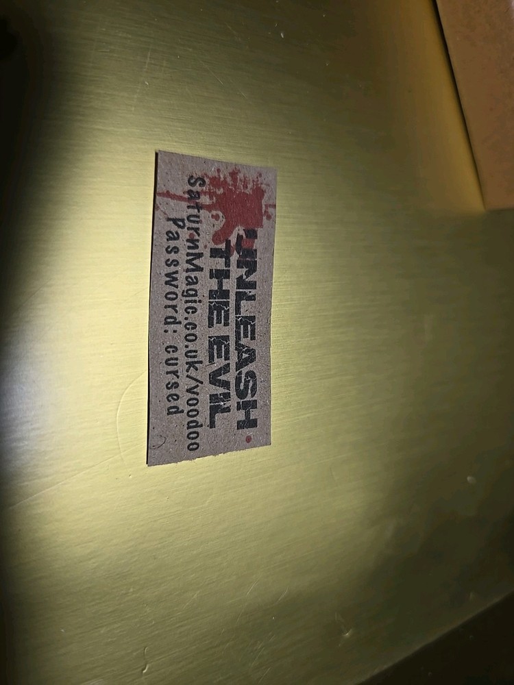 Saturn Magic Co 2.5" Unleash The Evil Voodoo Kit.