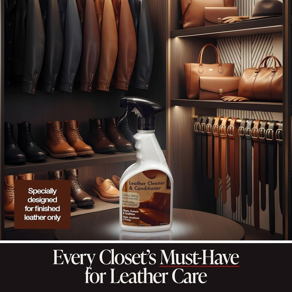 Leather Cleaner and Conditioner - 22oz